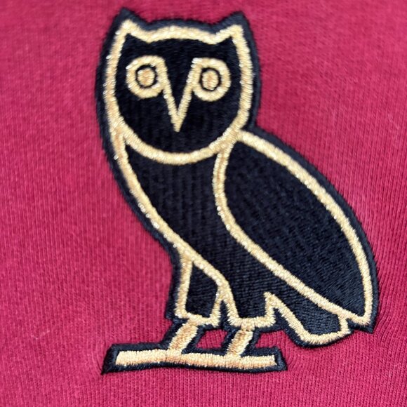 Octobers Very Own  (OVO) Hoodie Maroon SIZE SMALL - Picture 6 of 7